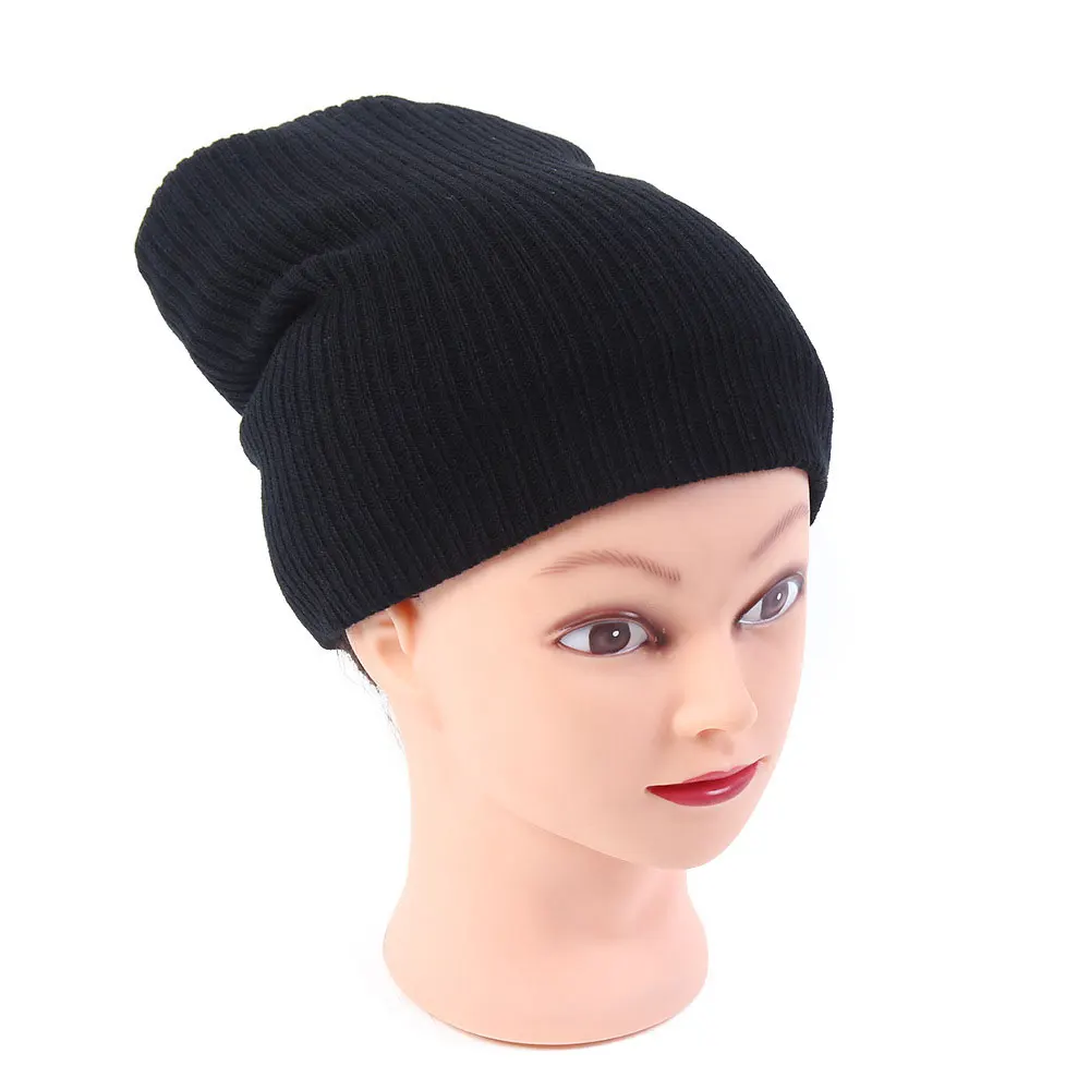 Мужские и женские эластичные шапки Gorro облегающая вязаная шапочка с черепом