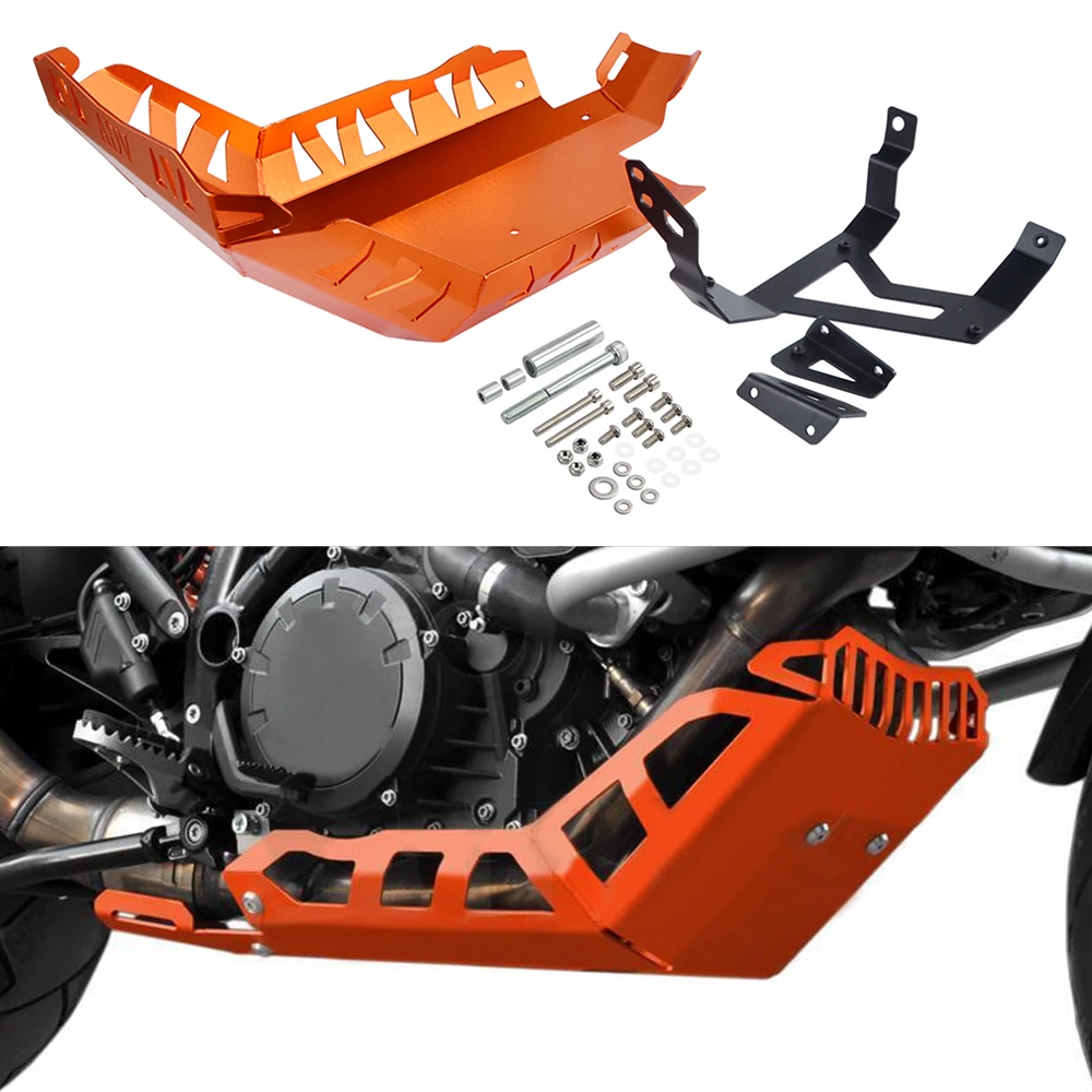 Защитная противоскользящая пластина двигателя для KTM 1290 1190 1050 Super Adventure R S T 2014 2015
