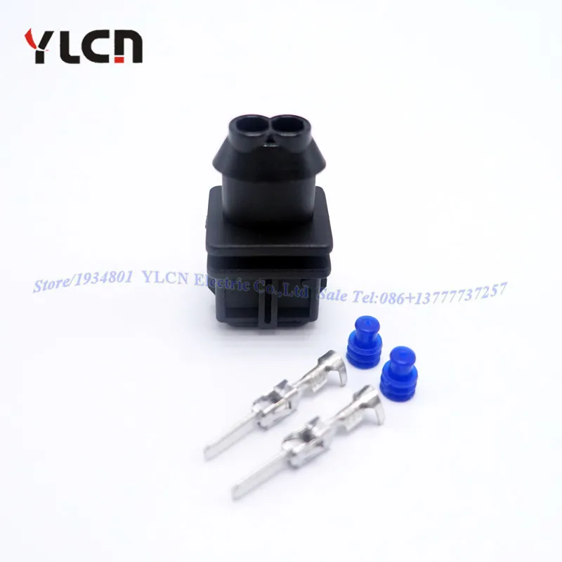 5 комплектов автомобильный электропроводной соединитель 2 штырька