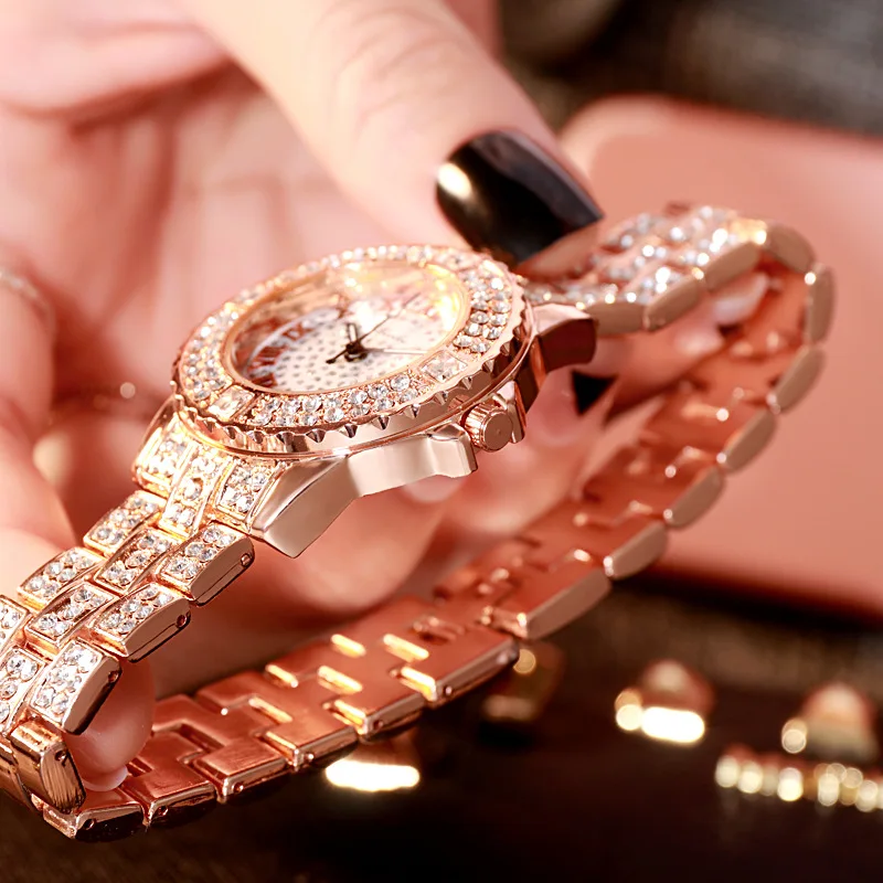Relojes Mujer 2019 роскошные Брендовые женские часы с кристаллами бриллианты звездное