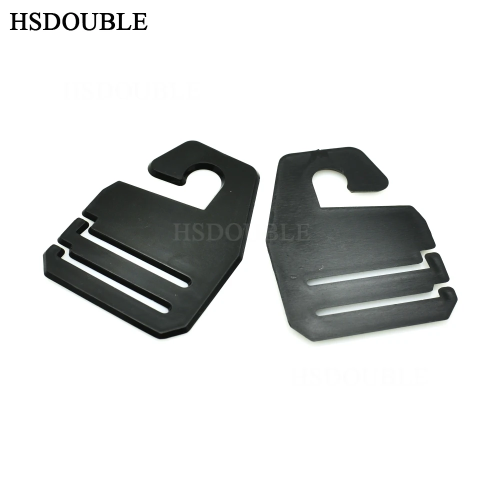 Черная пластиковая вешалка для галстука 35 мм и крючок галстуков аксессуары