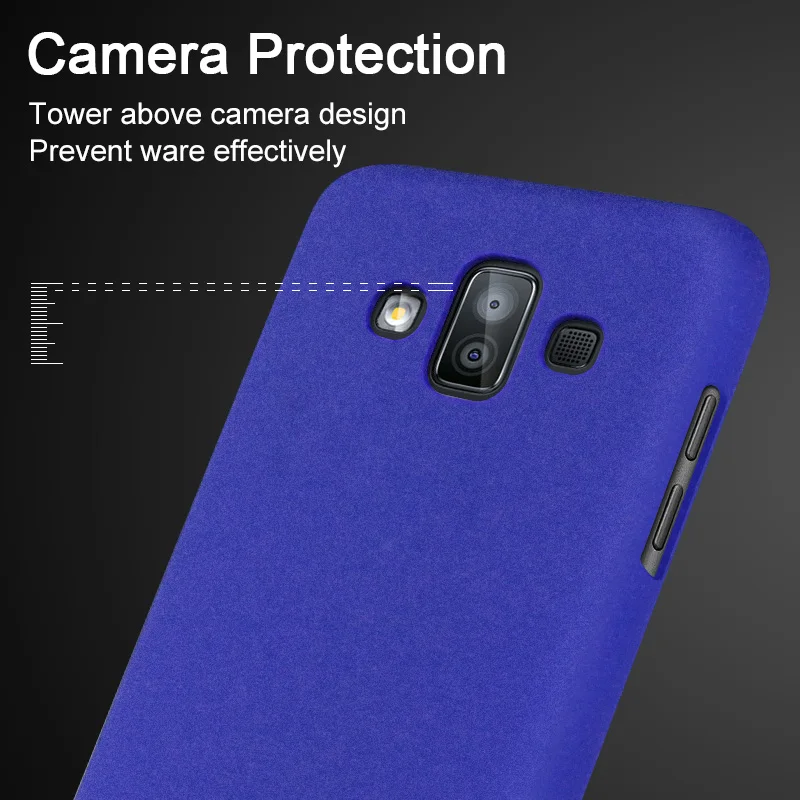 For Samsung Galaxy J7 Duo Case iMak Cowboy Frosted Shell Hard Cover Phone + Screen Protector Film |