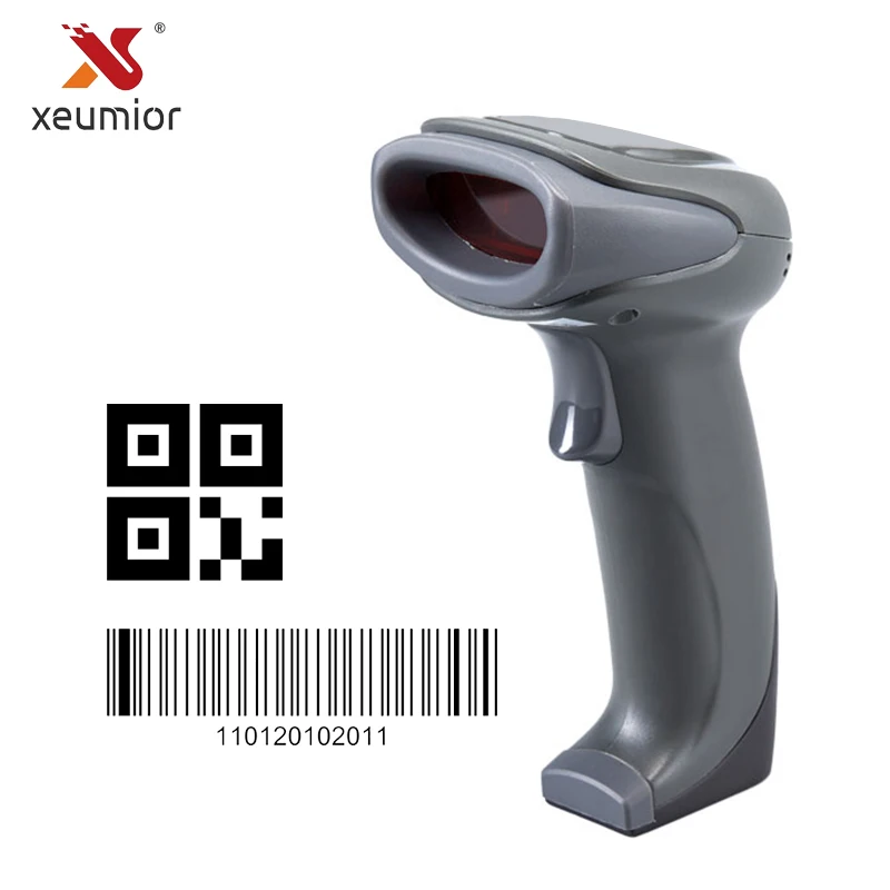 Xeumior портативный Проводной USB 2D считыватель штрих кодов QR сканер кода сканирующий