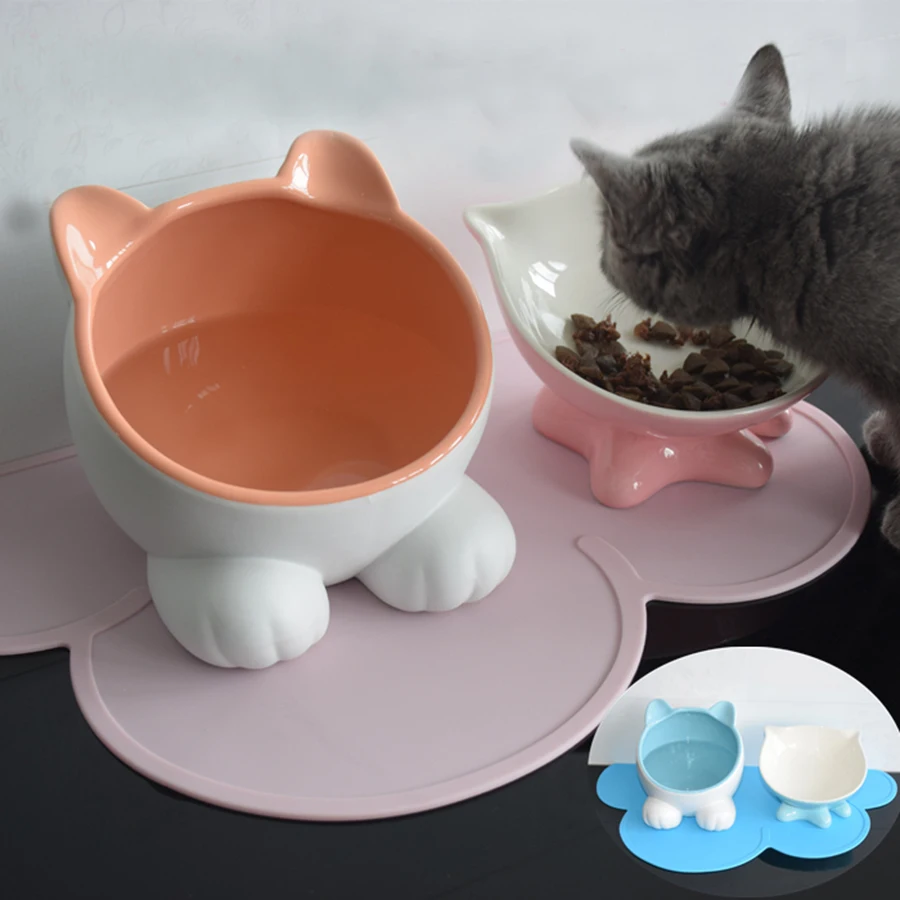 Бутылка для воды собак товары домашних животных керамические миски кормления
