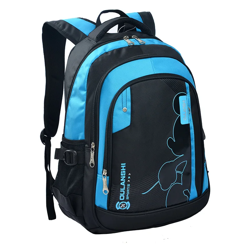 Самая популярная Водонепроницаемая нейлоновая детская школьная сумка-рюкзак Детская школьная сумка-портфель Компьютерная сумка для девоч...