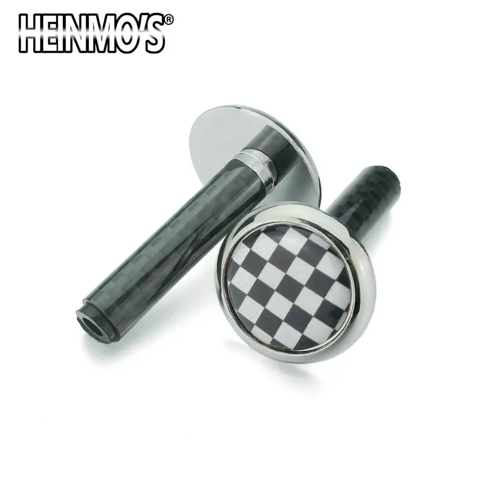 Checker Для MINI Cooper One S Countryman Clubman R50 R53 R55 R56 R60 R61 F54 F55 F60 автомобильные аксессуары дверной замок контактный стикер для MINI F56 - Название цвета: Checker