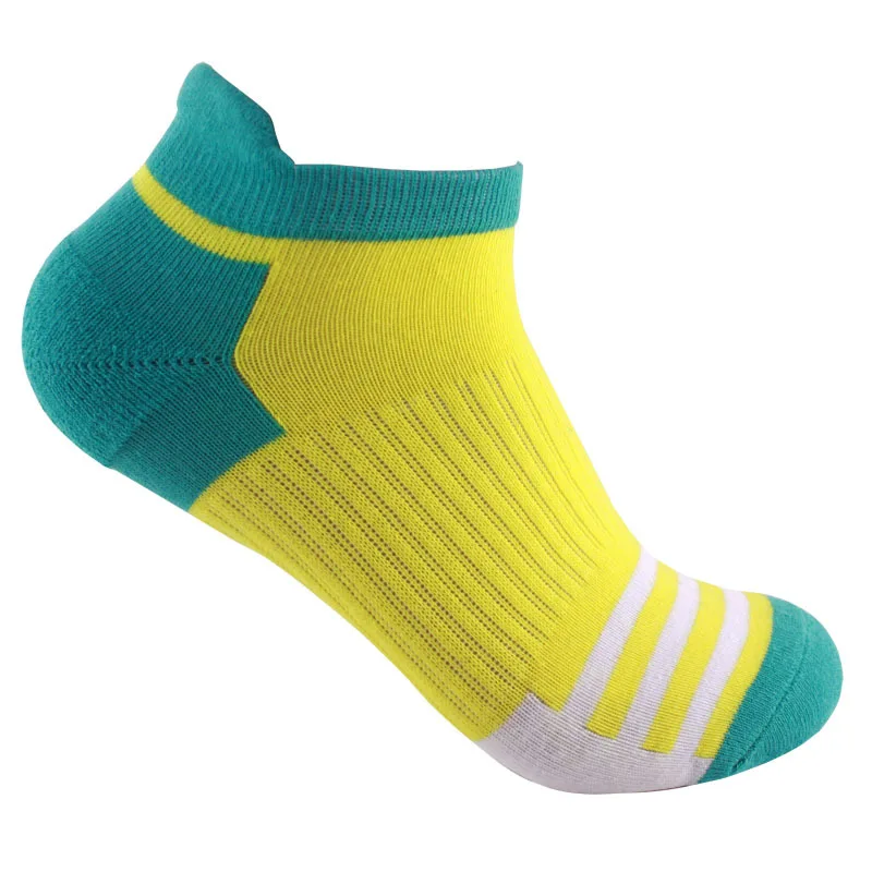 Quality Summer Autumn Wear-resistant Anti-skid Men's Socks Striped Pressure Thick Cotton Quick Drying Casual Comfort Sock Meias | Мужская