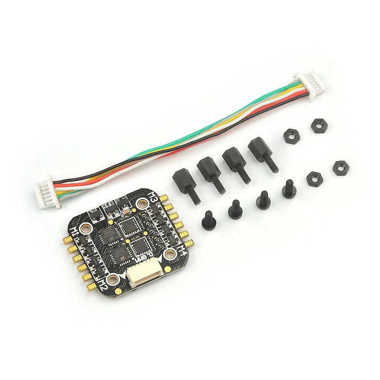

New Arrival 20x20mm F4 flight Super_S F4 Dshot Flytower AIO OSD BEC Flight Control & 10A Blheli_S 2-3S 4 In 1 ESC For RC Models