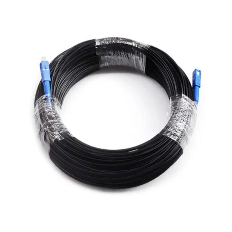 150 м наружный SC SM симплексный FTTH капельный патч кабель Одномодовый волоконно