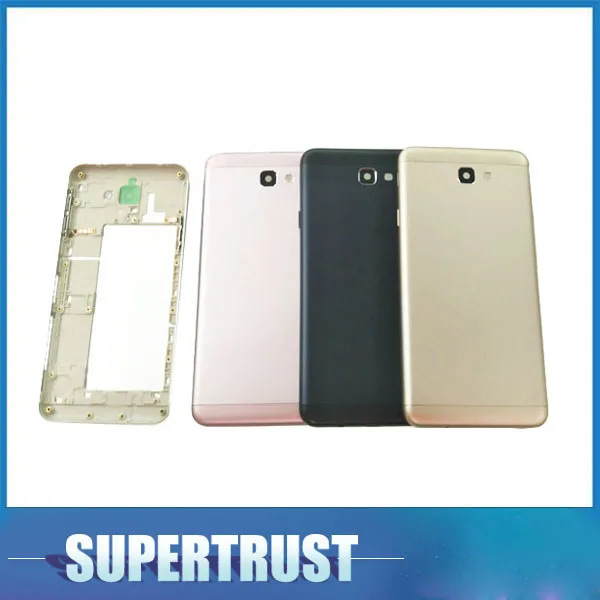 Крышка батарейного отсека для Samsung Galaxy J5 Prime G5700 J7 G610 черная розовая золотая