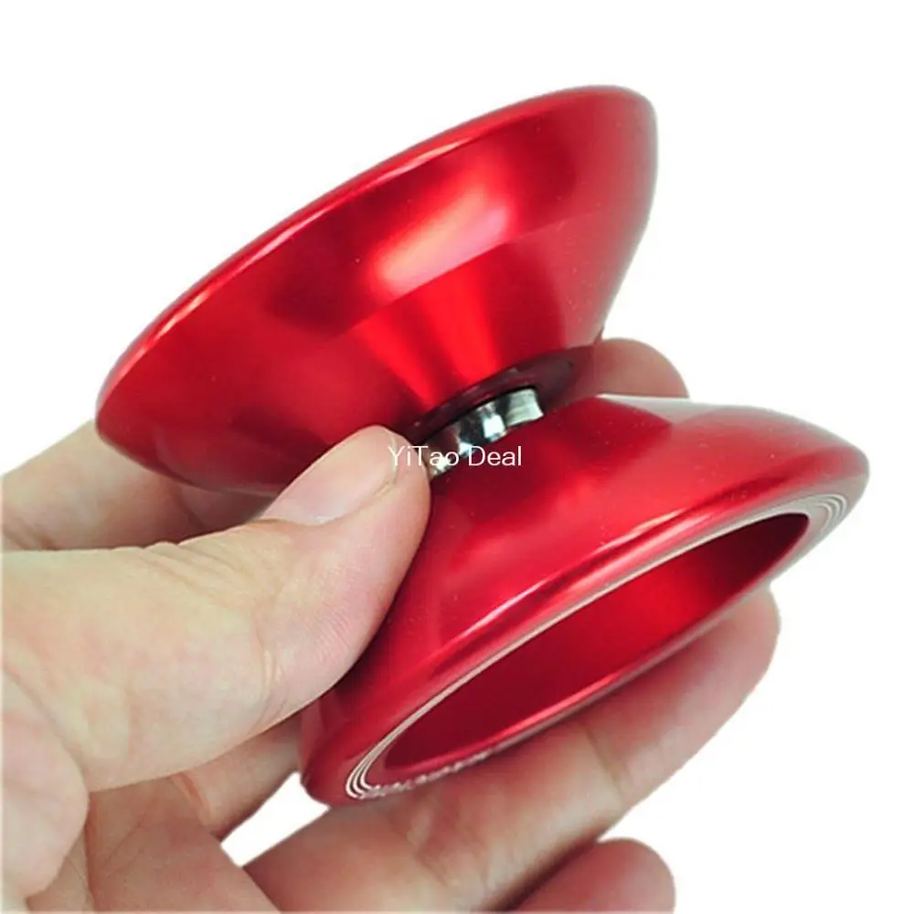 Йо шар красный волшебный йо T6 Радужный алюминий профессиональная игрушка Йо|t6