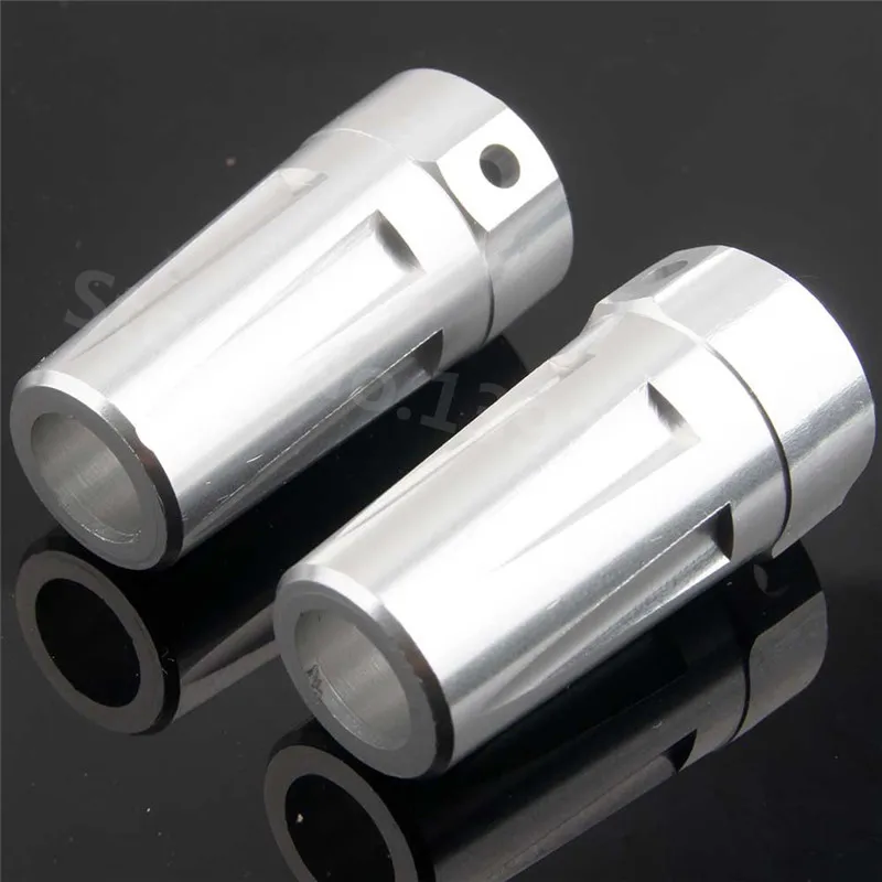 2 шт./лот Радиоуправляемый автомобиль из алюминиевого сплава руль задние кастеты