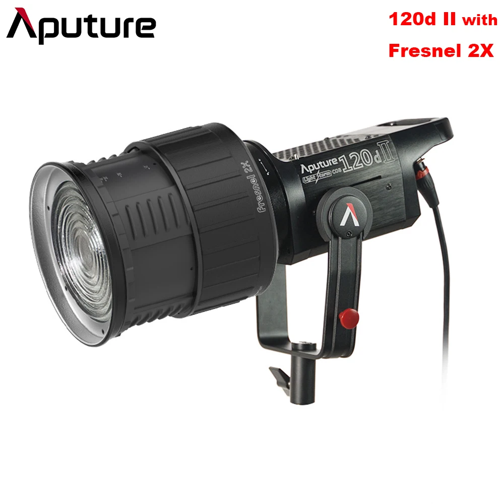Крепление прожектора Aputure LS C120d II 120d + с линзой Френеля DMX 5 световых эффектов TLCI/CRI 96