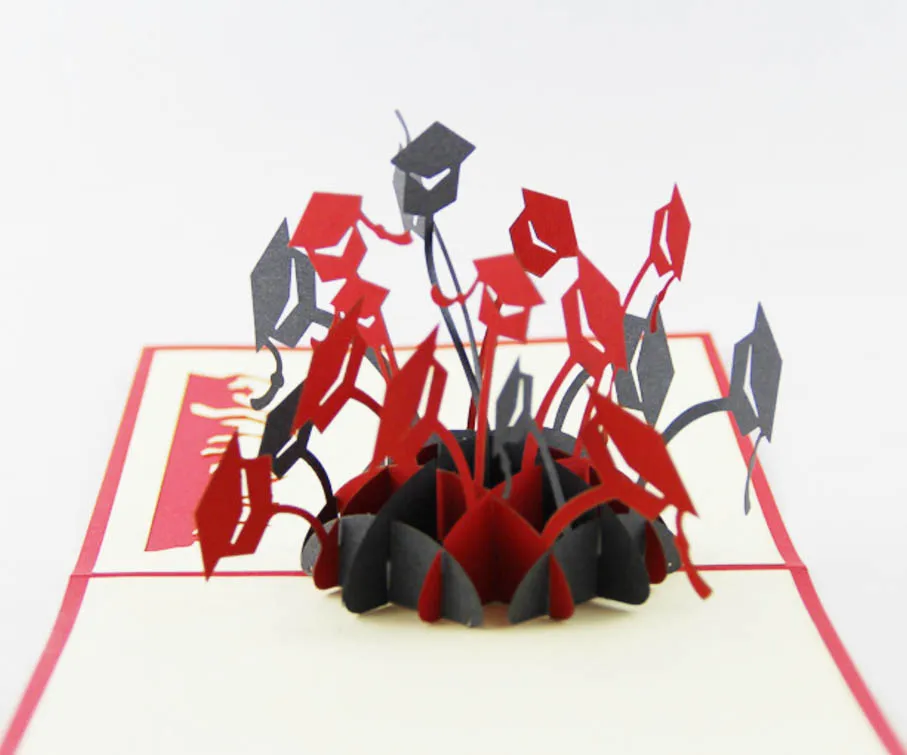 

2017 graduation greeting cards / 3Dgraduation cap card/