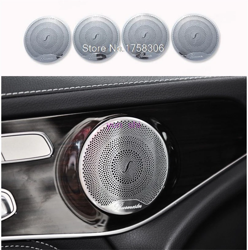 4 шт. автомобиль аудио Динамик двери автомобиля громкий декоративные чехлы