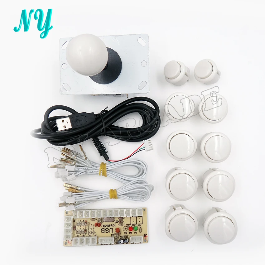 Аркадный джойстик DIY Kit нулевой задержкой Аркады набор usb-датчик для ПК Arcade копия