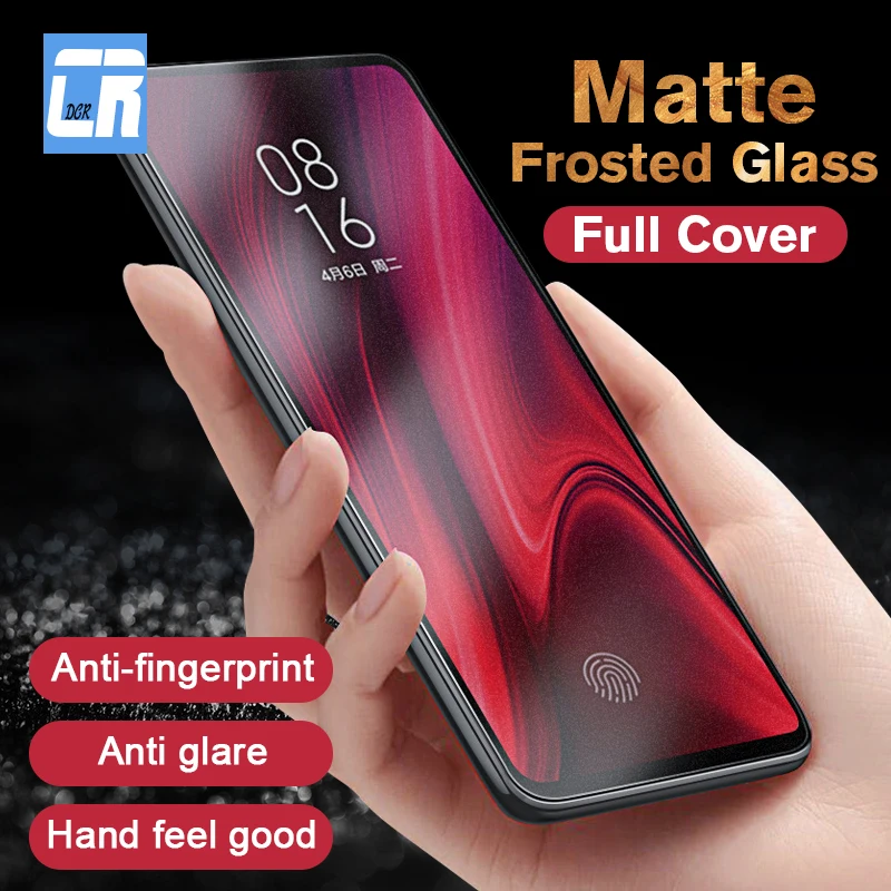Без отпечатков пальцев матовая защитная пленка для Xiaomi Redmi K20 Pro стекло Redmi Note 7 6 Pro закаленное защитное стекло для Redmi Y3 6A