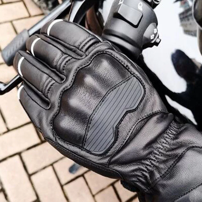 Новинка 2019 Длинные Стильные водонепроницаемые теплые Мотоциклетные Перчатки из