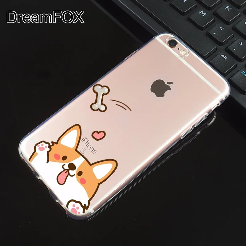 L099 вельш корги Мягкий ТПУ силиконовый чехол для Apple iPhone 11 Pro X XR XS Max 8 7 6 6S Plus 5 5S SE 5C 4 4S