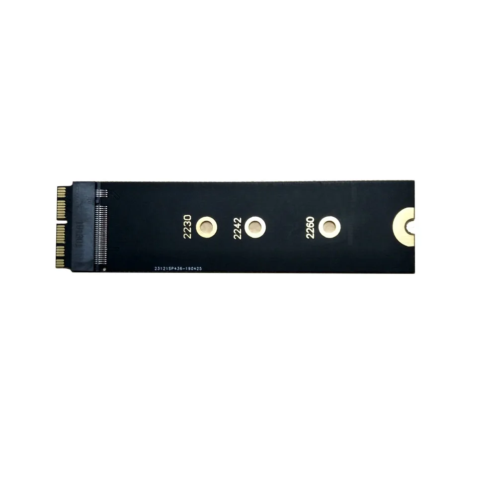 Адаптер M.2 SSD карта NVMe PCIe NGFF на для Macbook Air Pro 2013 2014 2015 A1465 A1398 2280 PCIE x4 Apple