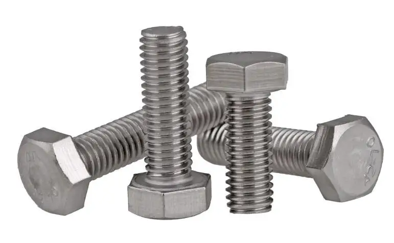 10pcs Stainless steel outer hexagon bolt All teeth screw M10*16/20/25-50 mm | Обустройство дома