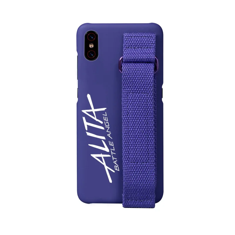 Purple-ALITA Жесткий пластиковый чехол для Xiaomi MI 9 SE MI9 чехол на запястье ALITA чехол для Xiaomi Mi 8 SE Mi8 официальный Redmi Note 7 Чехол - Цвет: Purple-ALITA