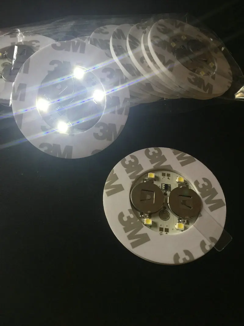 Суперъяркая Светодиодная лампа вспышка 100 шт./лот 3 мм 4 светодиода подставка под
