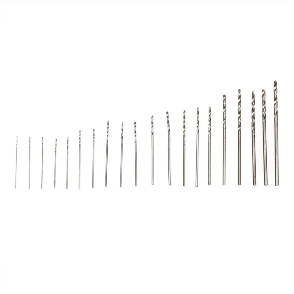 20 шт./компл. мини быстрорежущее стальное сверло с корпусом|drill bit set tool|drill settwist drill |