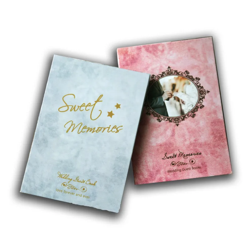 European Marble Pattern Organ Page Wedding Guest Book Business Event Personality Customization Graduation Signature Gift pa | Дом и сад