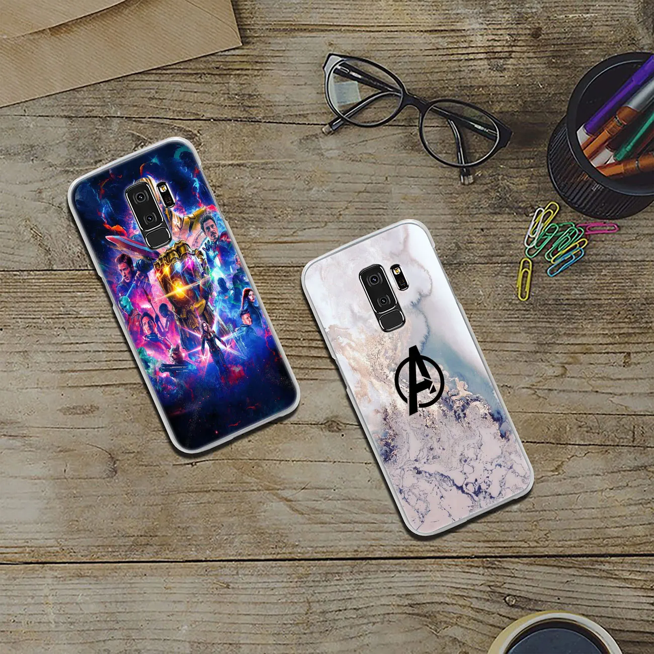 Твердый Чехол для Samsung Galaxy S7 S6 Edge S8 S9 + S10 Plus S10E с логотипом бренда Lavaza Marvel Avengers Endgame |