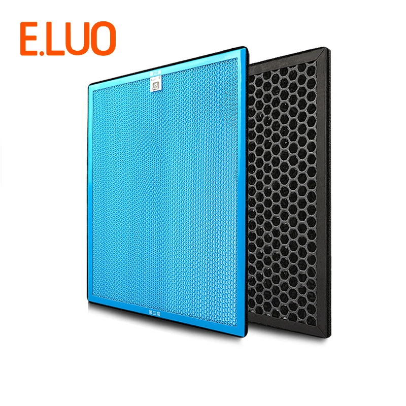 

348*265 mm high efficiency cold catalyst filter and activated carbon filter of air purifier parts for SKG-JH4053/4207/4208 etc