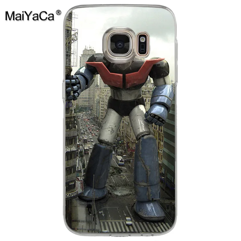 Мягкий чехол из ТПУ MaiYaCa Mazinger Z Amazing landscape для samsung galaxy s8 s7 edge s6 plus s5 s9 | Мобильные