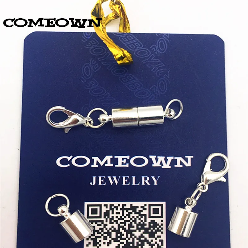 COMEOWN 5 шт. золото/серебро Цвет сильные магнитные замочки и застежка-лобстер для DIY