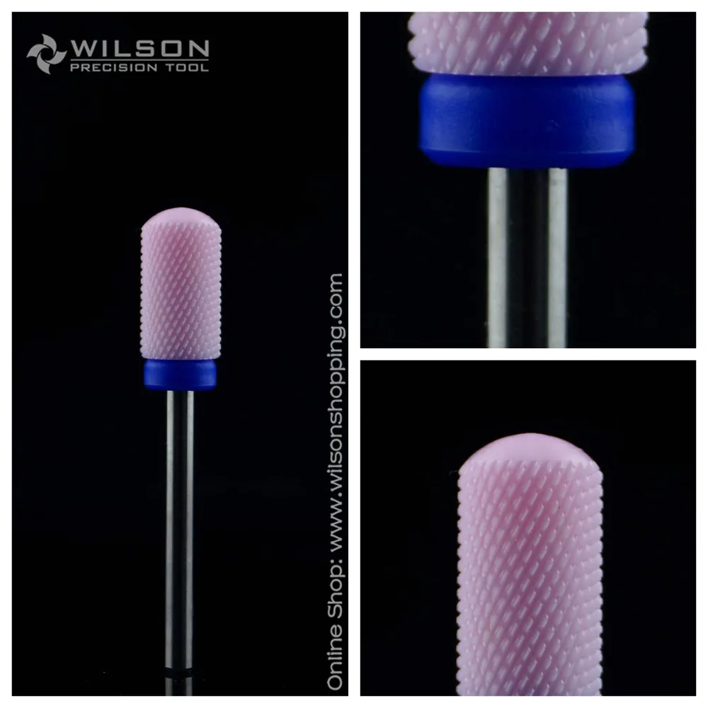 

Pink Ceramic Nail Drill Bit - Large Smooth Top Bit - Medium(612102)