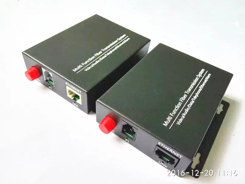 1 пара канал PCM голосовой телефонный оптоволоконный мультиплексер и 100 м Ethernet FC