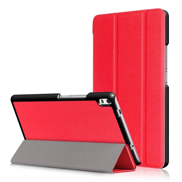 Чехол-книжка для lenovo TAB 4 " Plus TB-8704N/TB-8704F(новинка года выпуска) Ультратонкий Магнитный чехол с принтом+ подарок