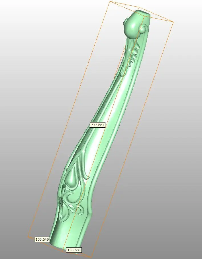 Модель 3D STL для фрезерного станка с ЧПУ рельефный дизайн мебель стол стул диван