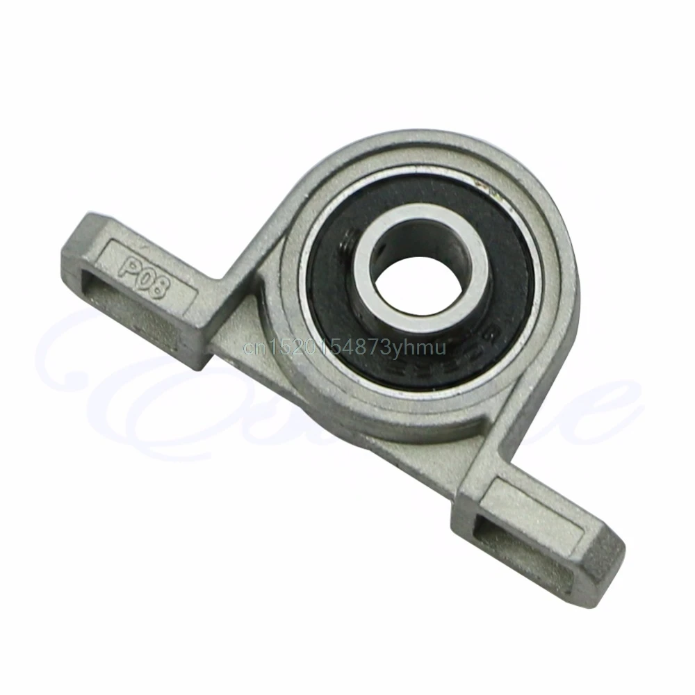 

2Pcs Zinc Alloy Diameter 8mm Bore Ball Bearing Pillow Block Mounted Support KP08 - L057 New hot