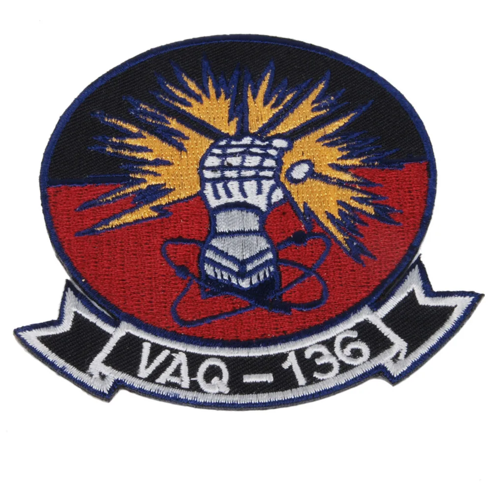 WW2 ВМС США EA 6B бродяга VAQ 136 рукавицы большие PARCHE патч World военного