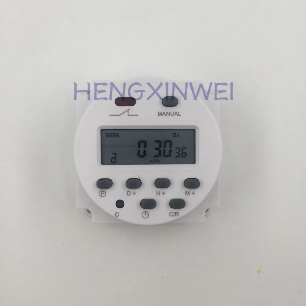 Программируемый таймер с ЖК дисплеем 12 В 16 А|relay switch|time relay switch12v time |