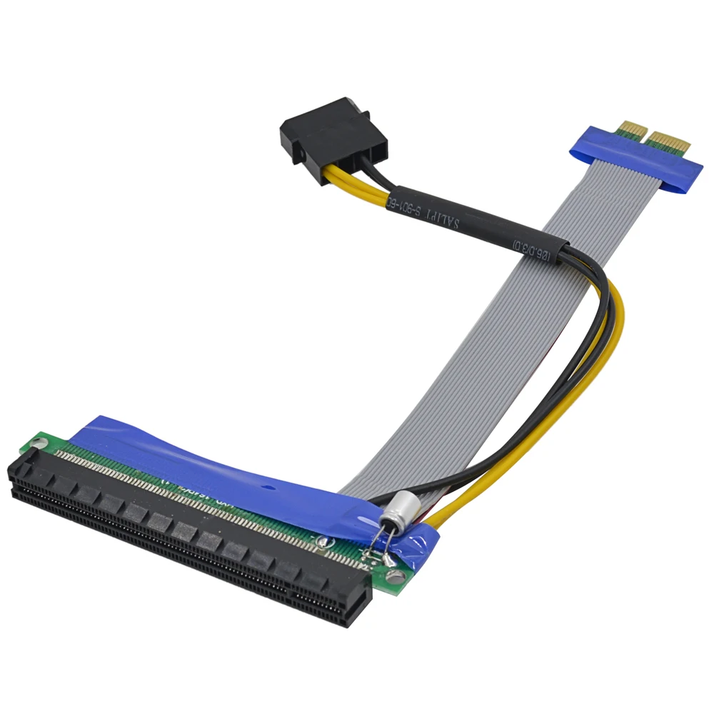 Супер мягко pcie PCI E Express 1X к 16X расширитель платы удлинитель ленты Удлинительный