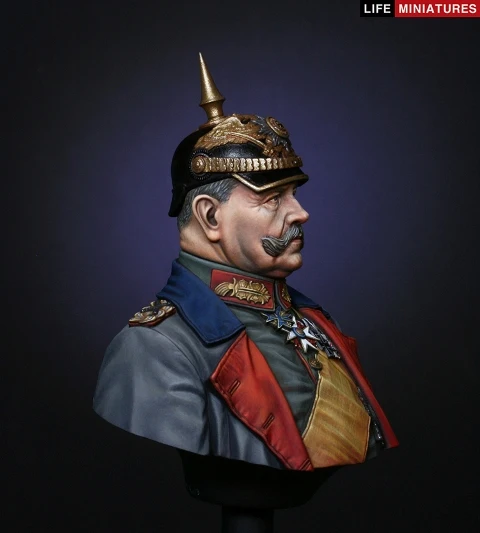 [Loong Way миниатюры] миниатюры Life Paul von Hindenburg полимерные миниатюры|miniature|miniature resinminiature