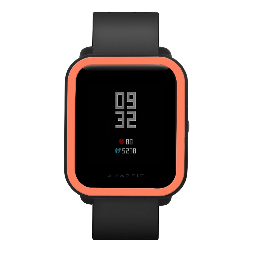 Умный чехол для часов Huami Amazfit Bip Youth двойной цветной противоударный мягкий из ТПУ