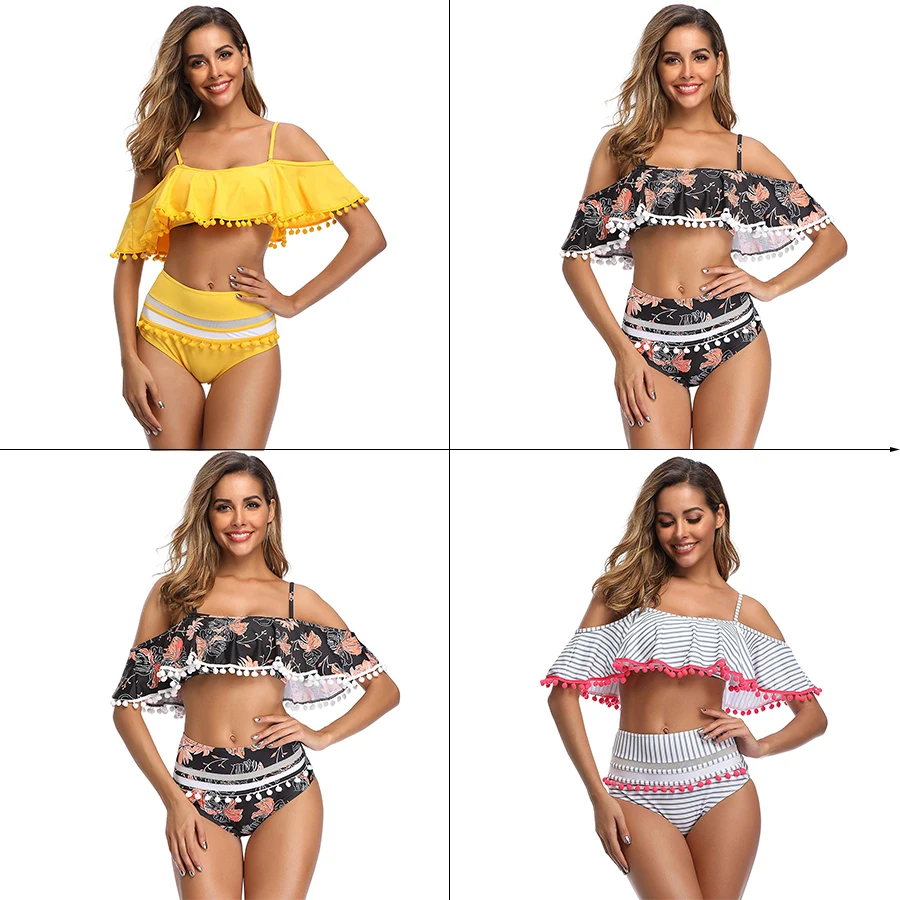 Сексуальное бикини 2019 женский купальник из двух частей женское пуш-ап купальный