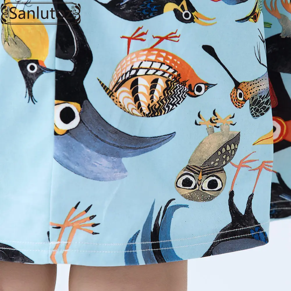 Платье для девочек детская зимняя одежда брендовая с рисунком платье принцессы