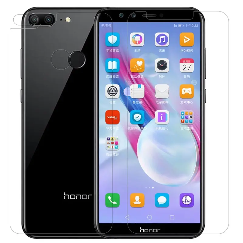 2 pcs/lot Matte Screen Protector Film for Huawei Honor 9 Lite NILLKIN Scratch-resistant Protective Front back | Мобильные телефоны