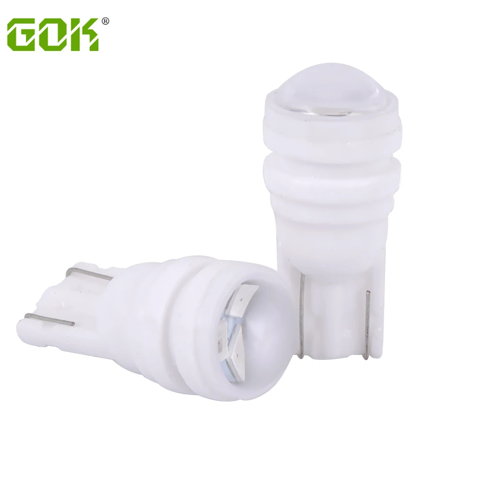 

20pcs Auto led t10 bulb 3 smd 2835 T10 Ceramic LED Car Turn Signal Lamp License Plate Light Reading Light Car Light Assembly