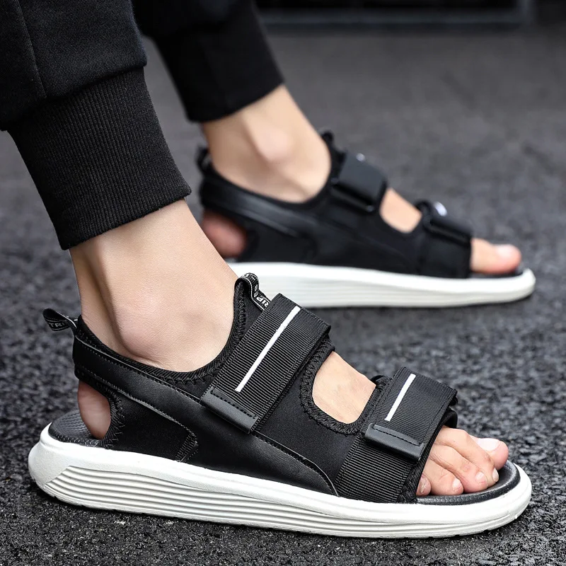 2019 летние трендовые сандалии мужские пляжные спортивные уличные туфли sandalias magic