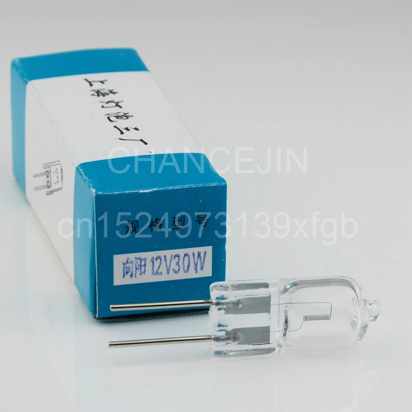 12V30W G6.35 галогенная лампа подходит для спектрофотометра 722N 752N 7230G 754N 755B 756MC и т. Д
