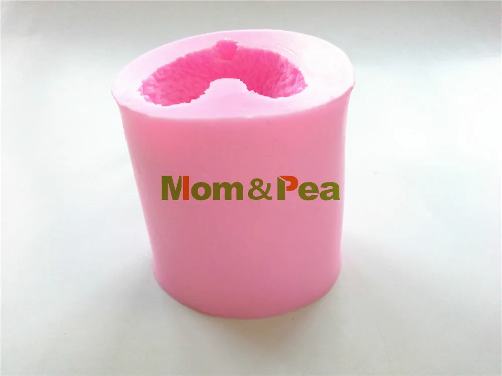 0471 Бесплатная доставка силиконовая форма Mom &amp Pea в форме медведя девушки